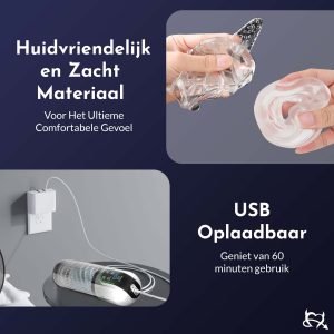 Automatische Masturbator Max Zwart — kenmerken